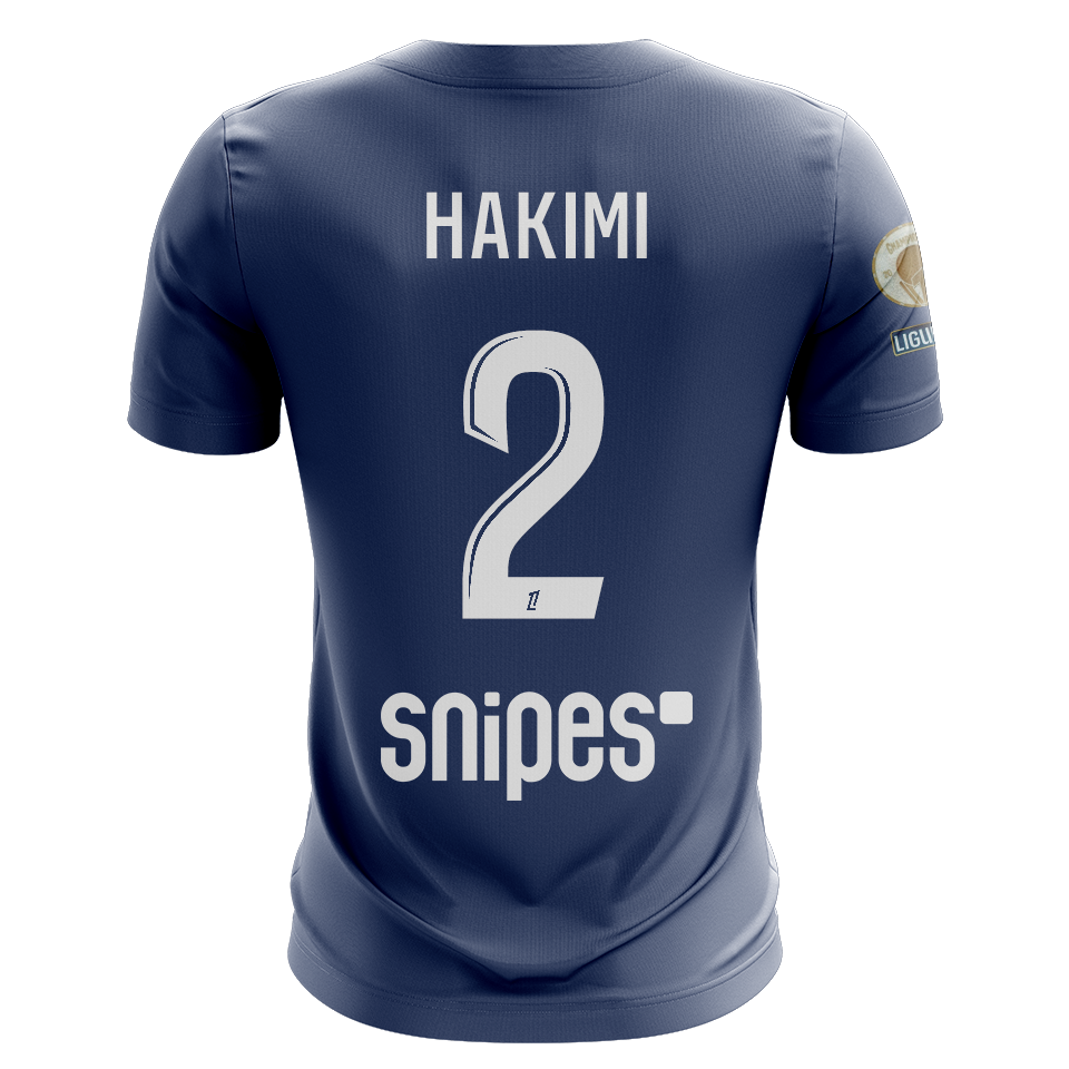 Achraf Hakimi Paris Saint-Germain shirt