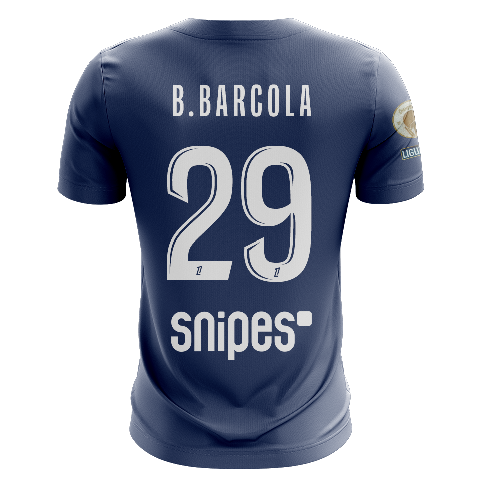 Bradley Barcola Paris Saint-Germain shirt
