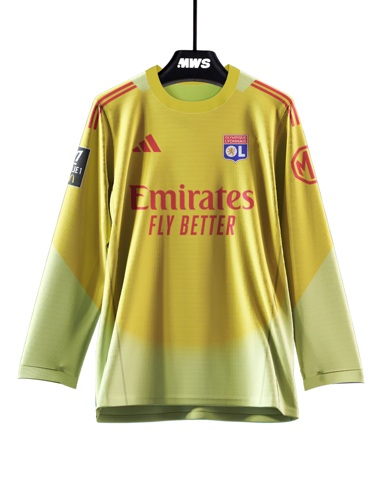 Camisola de Rémy Descamps , Olympique Lyonnais
