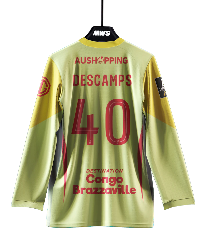 Camisola de Rémy Descamps , Olympique Lyonnais
