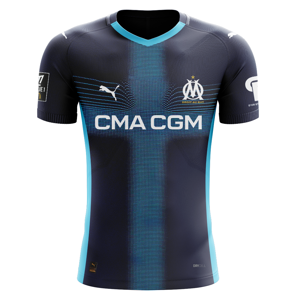 Maglia di Derek Cornelius (Olympique de Marseille)