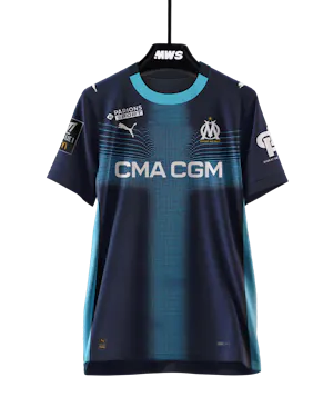 来自Olympique de Marseille的Nouhoum Kamissoko球衣