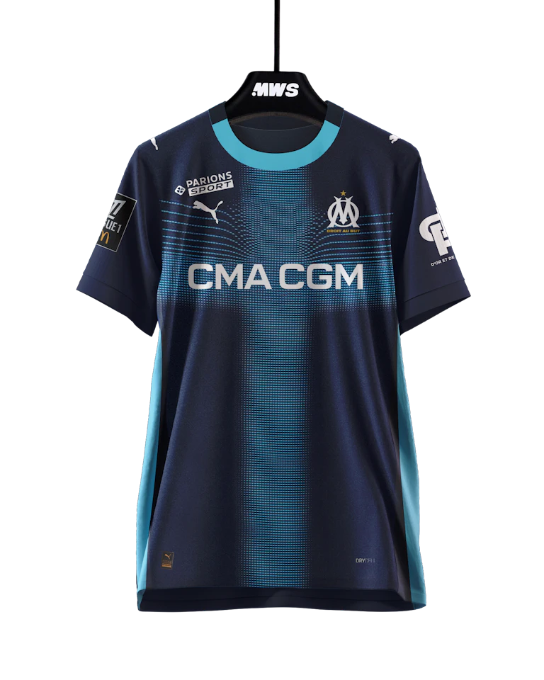 来自Olympique de Marseille的Nouhoum Kamissoko球衣