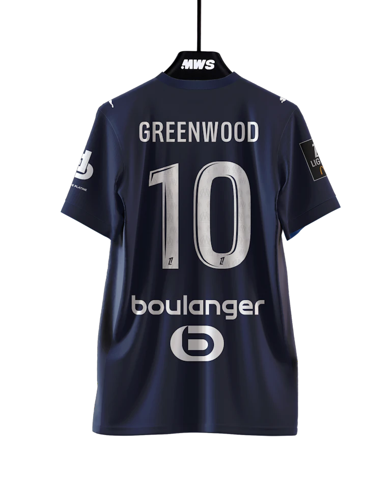 Mason Greenwood Olympique de Marseille camisa.