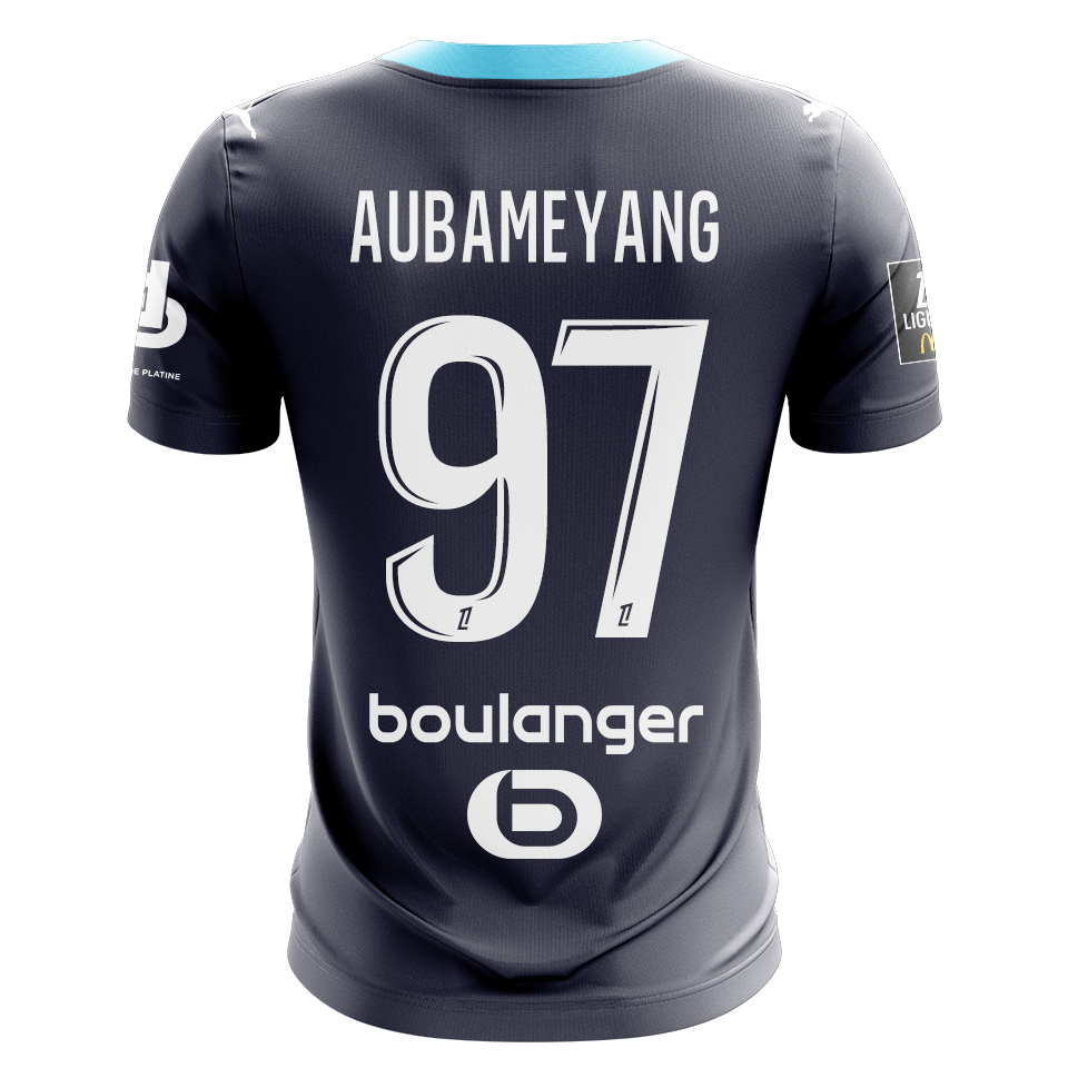 Maillot de Pierre-Emerick Aubameyang (Olympique de Marseille)