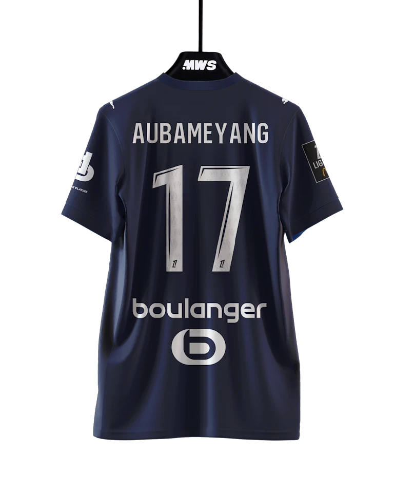 Olympique de Marseille-Trikot von Pierre-Emerick Aubameyang