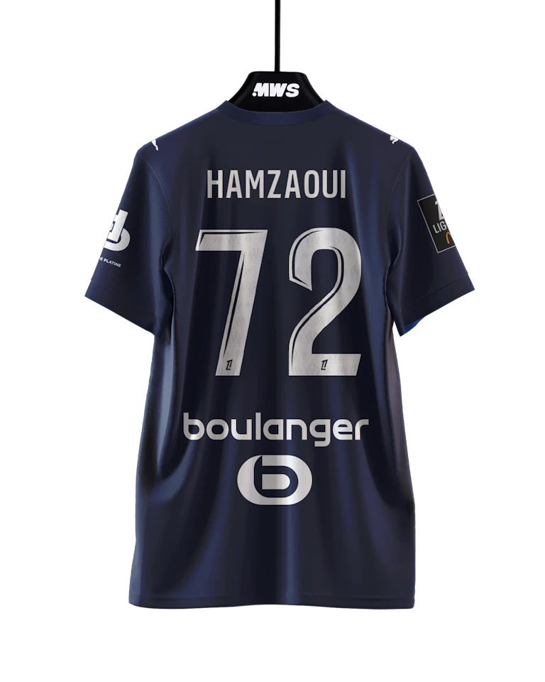 Maillot de Hilan Hamzaoui Slimani (Olympique de Marseille)