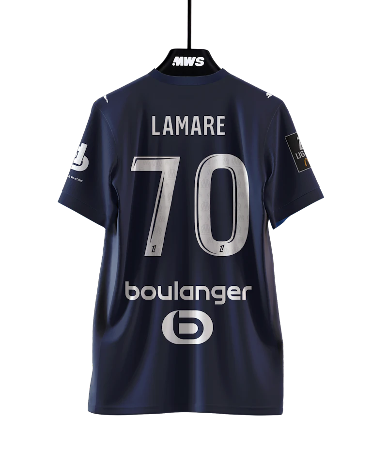 Ugo Lamare El Kadmiri Olympique de Marseille jersey
