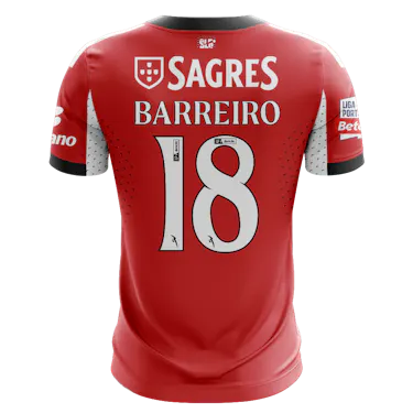 Leandro Barreiro Martins SL Benfica のシャツ