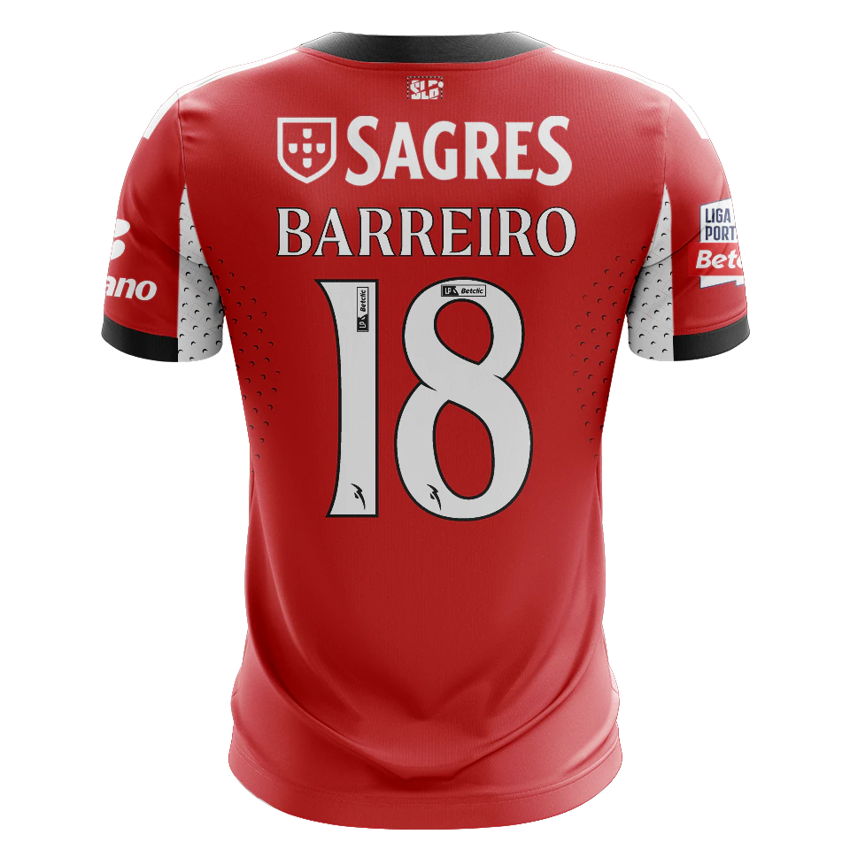 Leandro Barreiro Martins SL Benfica のシャツ