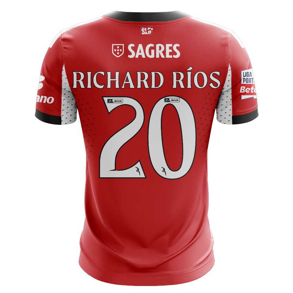Richard Ríos SL Benfica jersey