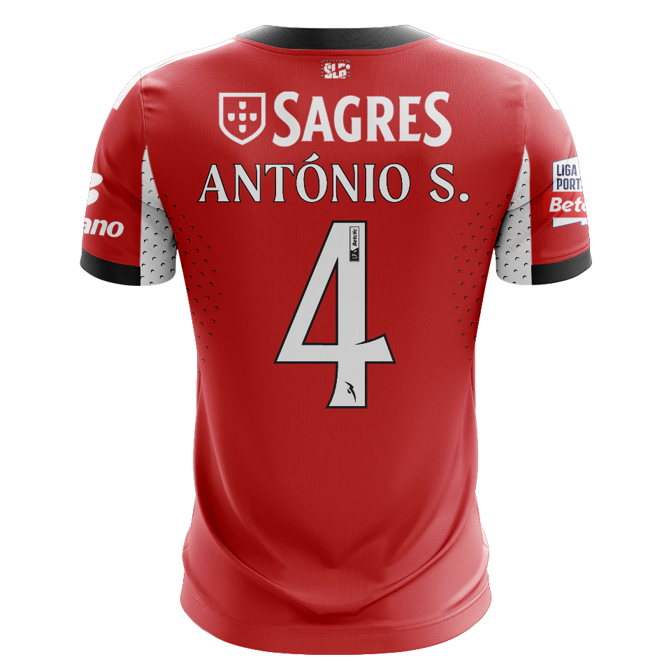 SL Benfica 팀의 António Silva 셔츠