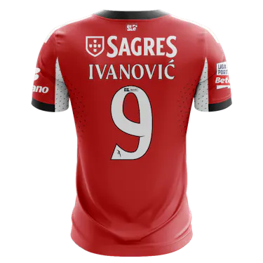 Maglia di Franjo Ivanović (SL Benfica)