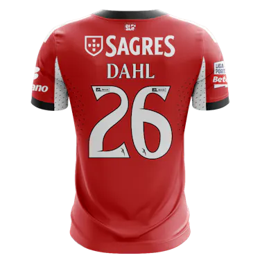 Samuel Dahl SL Benfica camisa.