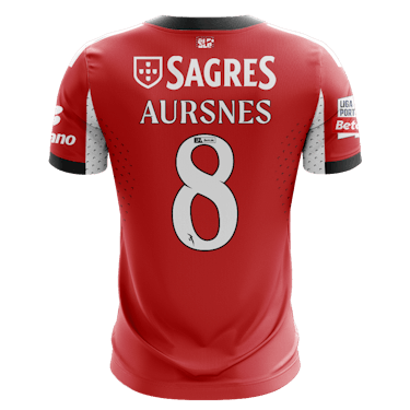 サッカーユニフォーム SL Benfica W Official SL Benfica Soccer Game-Worn Jerseys Auctions - MatchWornShirt