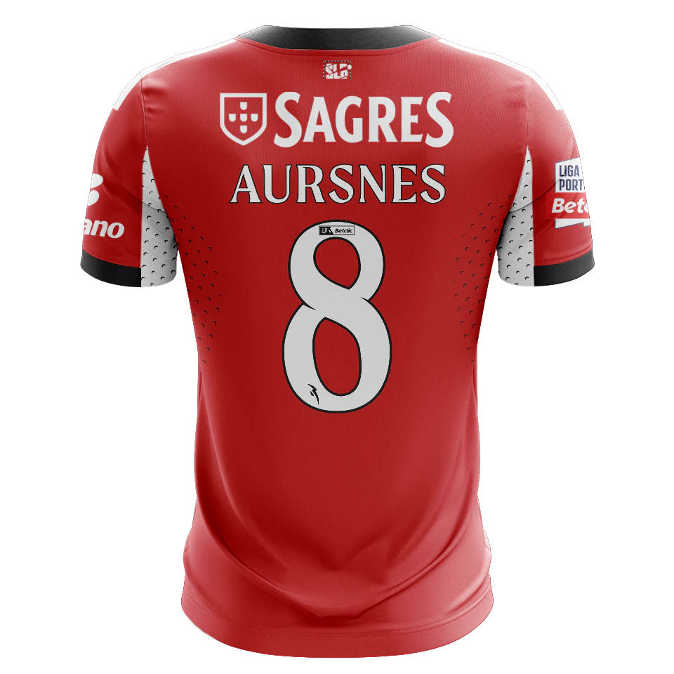 Fredrik Aursnes SL Benfica jersey