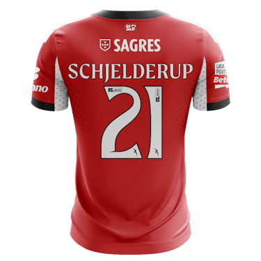 Official SL Benfica Soccer Game-Worn Jerseys Auctions