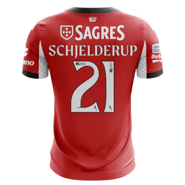 Maglia di Andreas Schjelderup (SL Benfica)