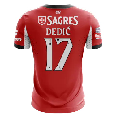 Amar Dedić SL Benfica shirt