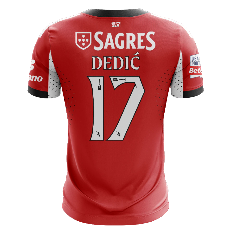 Amar Dedić SL Benfica shirt