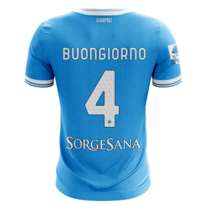 Camisola de Alessandro Buongiorno, Napoli