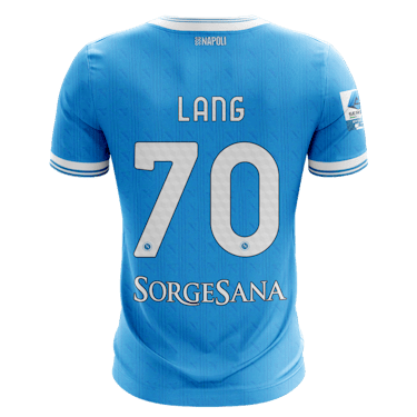 Noa Lang SSC Napoli のシャツ