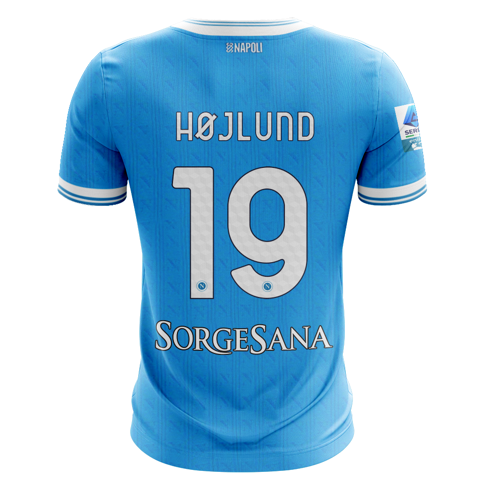 Rasmus Højlund SSC Napoli shirt