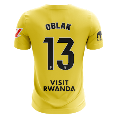 Jan Oblak Atlético de Madrid camisa.