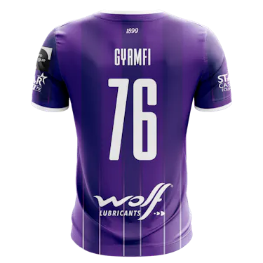 Dennis Gyamfi K. Beerschot V.A. jersey