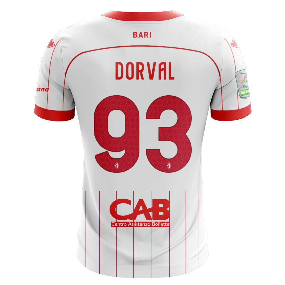 Emile Dorval S.S.C. Bari のシャツ