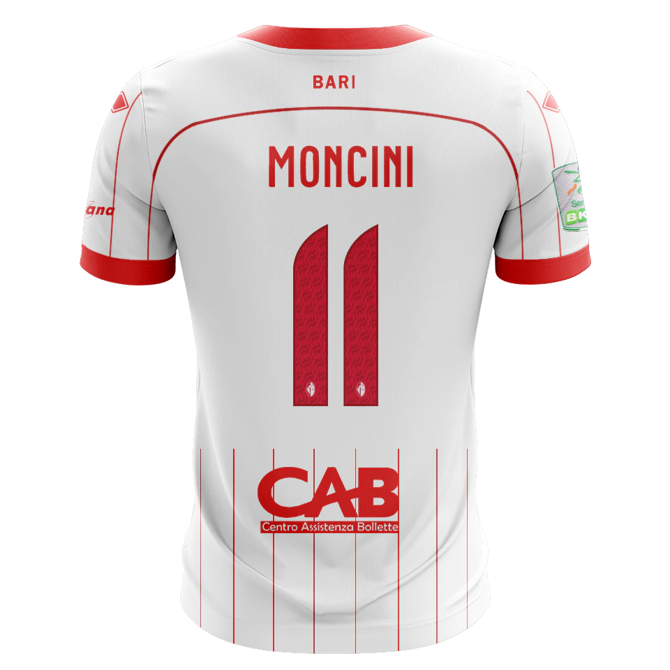 来自S.S.C. Bari的Gabriele Moncini球衣