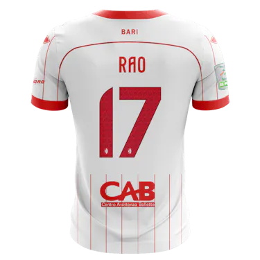 S.S.C. Bari-Trikot von Emanuele Rao