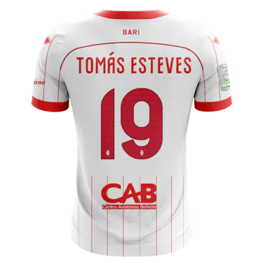 Tomás Esteves S.S.C. Bari forması