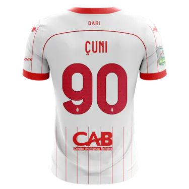 S.S.C. Bari-Trikot von Marvin Cuni