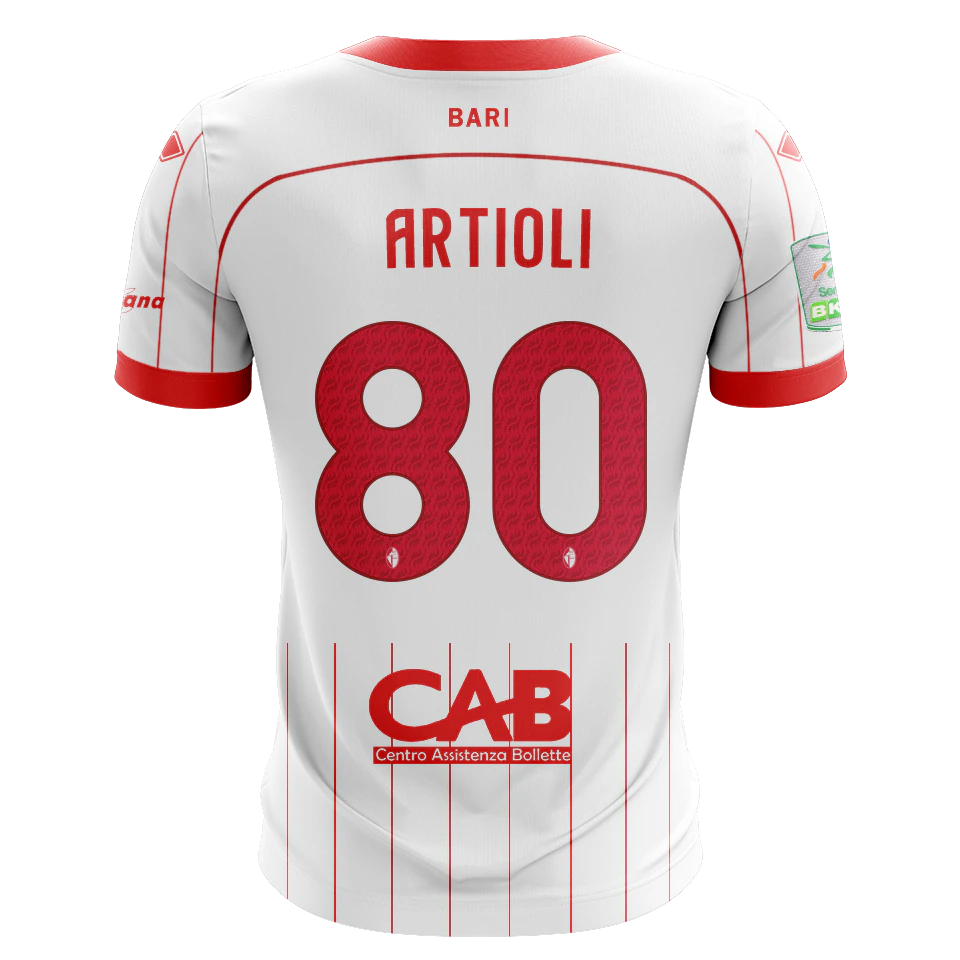 Federico Artioli S.S.C. Bari shirt