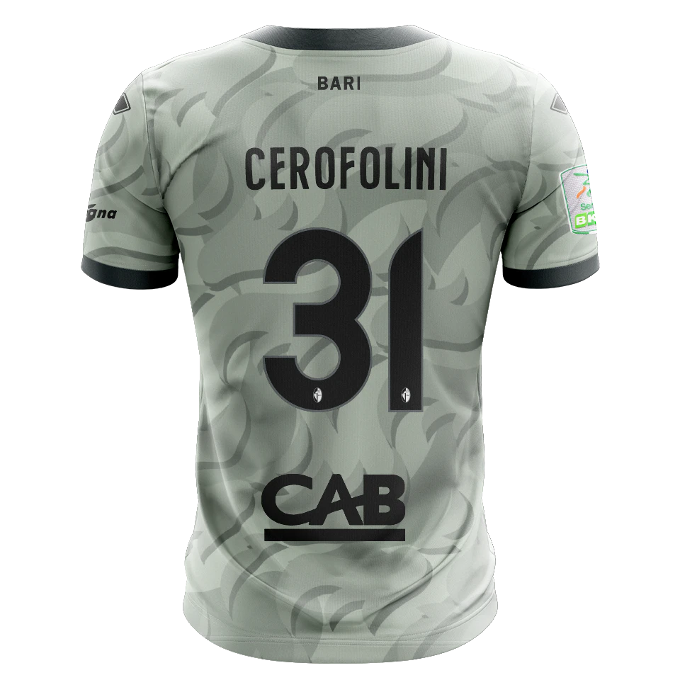 S.S.C. Bari-Trikot von Michele Cerofolini