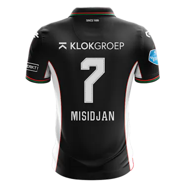 Virgil Misidjan N.E.C. shirt