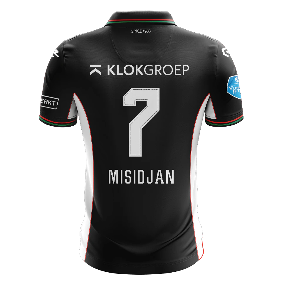 Virgil Misidjan N.E.C. shirt