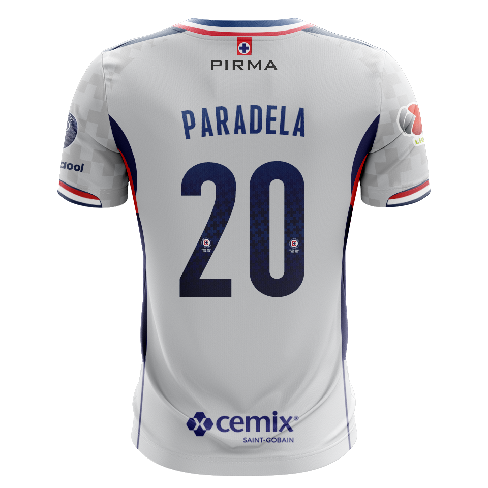 José Paradela Cruz Azul jersey
