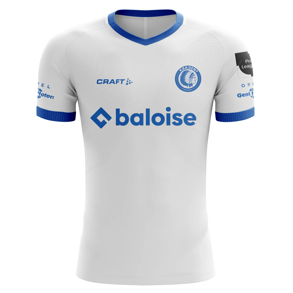 来自KAA Gent的Matties Volckaert球衣