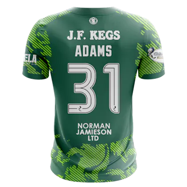 Ruairidh Adams Dundee United jersey