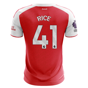 Declan Rice Arsenal shirt