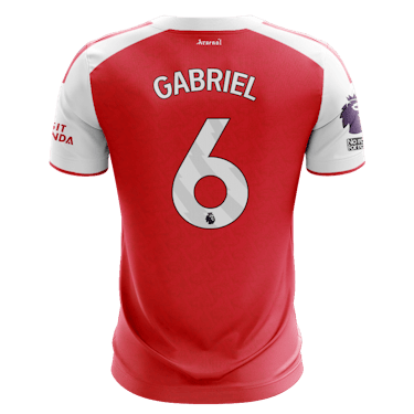 Gabriel Magalhães Arsenal のシャツ