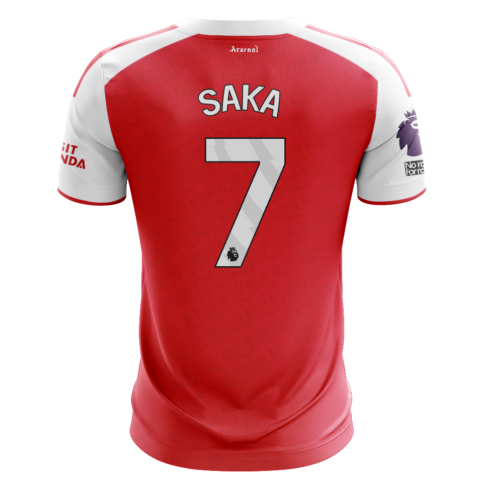 Bukayo Saka | Arsenal - Wolverhampton Wanderers | MatchWornShirt