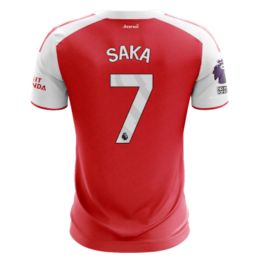 Bukayo Saka Arsenal のシャツ
