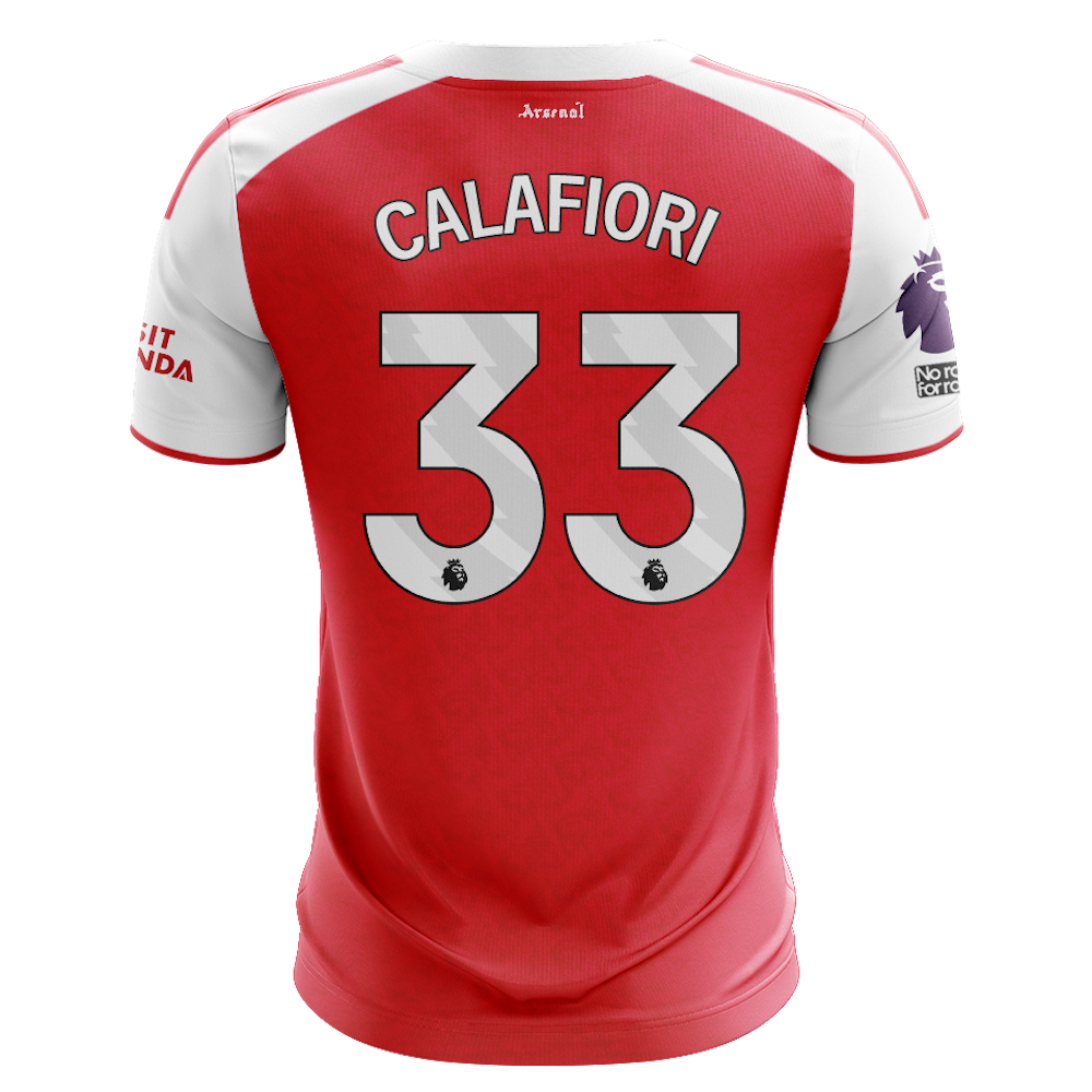アーセナル CALAFIORI ユニフォーム Riccardo Calafiori | Arsenal - Fulham | MatchWornShirt