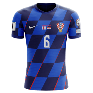 Camisola de Josip Šutalo, Croatia