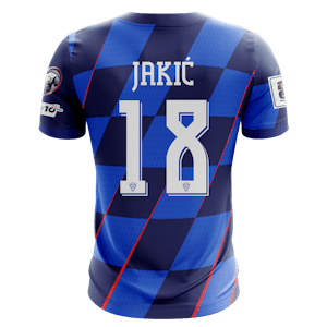 Camisola de Kristijan Jakić, Croatia