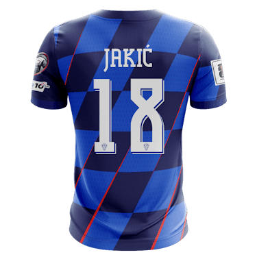 Camisola de Kristijan Jakić, Croatia
