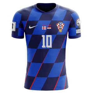 Camisola de Luka Modrić, Croatia